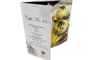 Leaflet Design for Café No.35